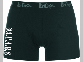 A.C.A.B. čierne trenírky BOXER top kvalita 95%bavlna 5%elastan